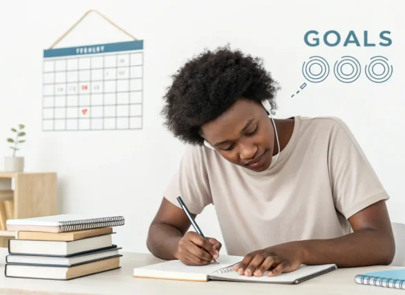 black-person-studying-goal-setting