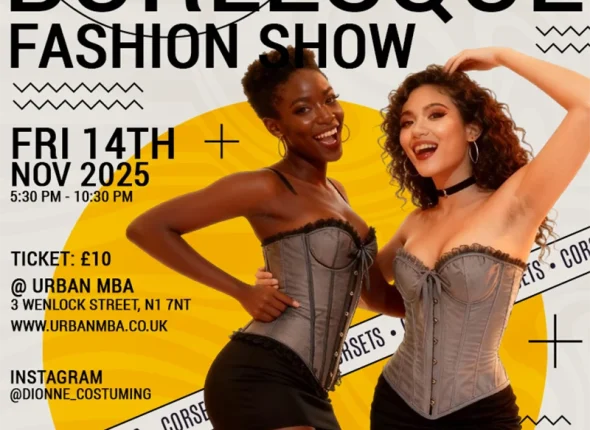 BURLESQUE FASHION SHOW post